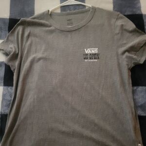 Vans US Open Gray Short Sleeve Tee